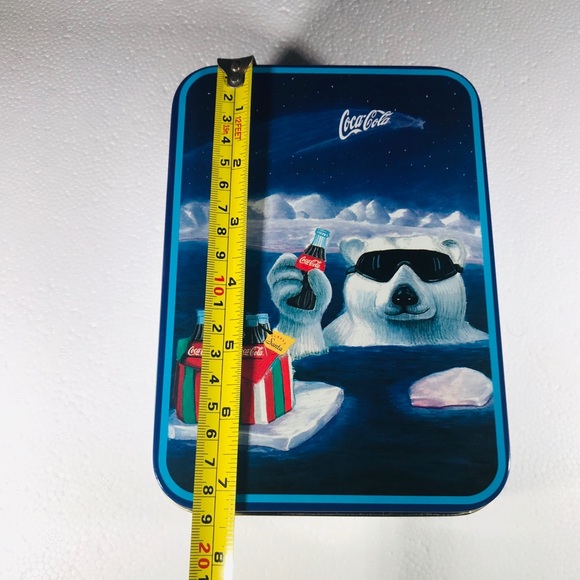 Baller Coca Cola Polar Bear Holiday Vintage Collector Tin Nostalgia 90s Kid Gift - Picture 7 of 10